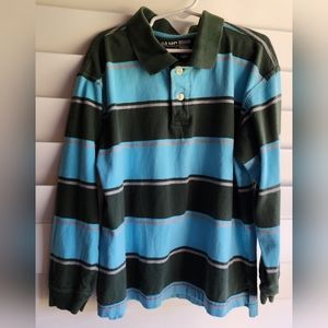 🇺🇸 Boys Long-sleeved Polo, size M